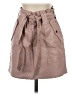 iris Tan Faux Leather Skirt Size S - photo 1