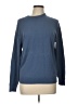 Assorted Brands 100% Cotton Solid Blue Pullover Sweater Size L - photo 1