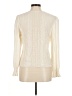 Unbranded 100% Polyester Ivory Long Sleeve Blouse Size M - photo 2