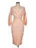 Boohoo Tan Cocktail Dress Size 10 - photo 1