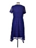 Dana Buchman Blue Casual Dress Size L - photo 2