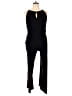 White House Black Market Solid Black Jumpsuit Size XL - photo 1