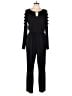 Bold Elements Solid Black Jumpsuit Size L - photo 1