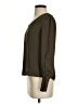 Express 100% Polyester Brown Long Sleeve Blouse Size XXS - photo 5
