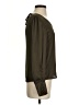 Express 100% Polyester Brown Long Sleeve Blouse Size XXS - photo 4