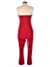 Express Solid Red Jumpsuit Size 10 - photo 2