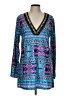 La Blanca Blue Long Sleeve Blouse Size L (estimated) - photo 1