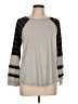 Cato Gray Long Sleeve Top Size L - photo 1