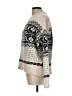 Universal Thread Print Ivory Pullover Sweater Size L - photo 5