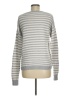 Caslon Stripes Gray Pullover Sweater Size M - photo 2