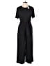 Lands' End Solid Black Jumpsuit Size 10 - photo 1