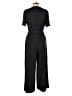 Lands' End Solid Black Jumpsuit Size 10 - photo 2