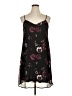 Mudd 100% Polyester Floral Black Casual Dress Size XL - photo 1