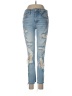 Zara Hearts Blue Jeans Size 6 - photo 1