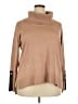 Melissa Paige Tan Turtleneck Sweater Size 2X - photo 1