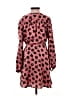 Equipment 100% Polyester Animal Print Pink Casual Dress Size 00 - photo 2