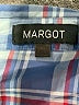 Margot Plaid Blue Long Sleeve Button-Down Shirt Size XXL (estimated) - photo 7