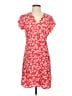 Rails Print Red Casual Dress Size XS - photo 1