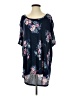 24/7 Maurices Blue 3/4 Sleeve Blouse Size S - photo 1