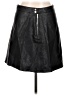 Zara Basic Black Faux Leather Skirt Size L - photo 1