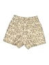 J.Crew Animal Print Gold Shorts Size 00 - photo 2