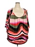 Nue Options Pink 3/4 Sleeve Blouse Size 3X - photo 1