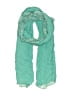 Target 100% Rayon Teal Blue Scarf One size - photo 1