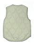 Zara 100% Leather Green Vest Size 6 - 7 - photo 2