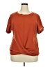 Unbranded Orange Short Sleeve Top Size 2X - photo 1