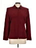 Karen Scott Burgundy Jacket Size 10 - photo 1