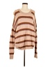 Madewell Stripes Tan Pullover Sweater Size M - photo 1