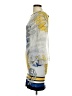 Analili Print Silver Blue Cocktail Dress Size M (estimated) - photo 5