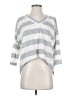 Pretty Young Thing Gray 3/4 Sleeve Top Size S - photo 1