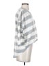 Pretty Young Thing Gray 3/4 Sleeve Top Size S - photo 4