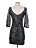 Unbranded Metallic Gray Cocktail Dress Size S (estimated) - photo 2
