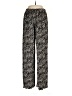 Joie 100% Polyester Animal Print Black Casual Pants Size M - photo 1