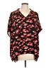 CAKE. 100% Polyester Black Kimono Size L - photo 1
