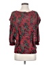 Unbranded Burgundy 3/4 Sleeve Blouse Size S (estimated) - photo 1