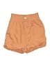 Nike Solid Orange Shorts Size XS - photo 2