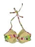 Unbranded Print Green Swimsuit Top Size XXS (estimated) - photo 2