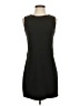 Aqua Solid Black Cocktail Dress Size S - photo 1