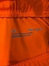 Under Armour 100% Polyester Color Block Orange Athletic Shorts Size M - photo 3