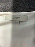 Ann Taylor LOFT 100% Polyester Print Ivory Casual Dress Size XS - photo 7