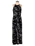 White House Black Market Graphic Black Jumpsuit Size 4 - photo 1