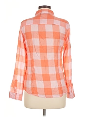 Garnet Hill Long Sleeve Button-Down Shirt (view 2)