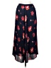 Babaton 100% Polyester Floral Blue Casual Skirt Size S - photo 1