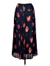 Babaton 100% Polyester Floral Blue Casual Skirt Size S - photo 2