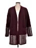 FRYE Burgundy Cardigan Size L - photo 1