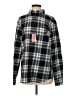 Vineyard Vines 100% Cotton Plaid Black Long Sleeve Blouse Size S - photo 1