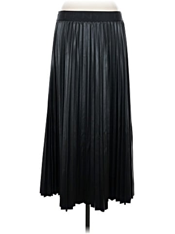 DKNY Faux Leather Skirt (view 2)